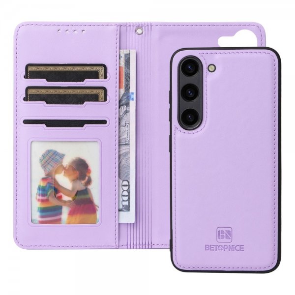 Betopnice Samsung Galaxy S23 FE Etui Avtagbart Deksel 005 Lilla