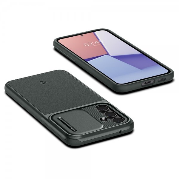 Spigen Samsung Galaxy S23 FE Deksel Optik Armor Abyss Green