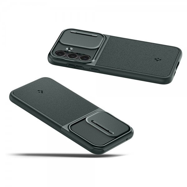 Spigen Samsung Galaxy S23 FE Deksel Optik Armor Abyss Green