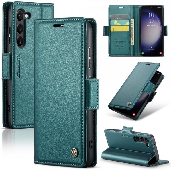 CaseMe Samsung Galaxy S23 Etui 023 Series Grønn