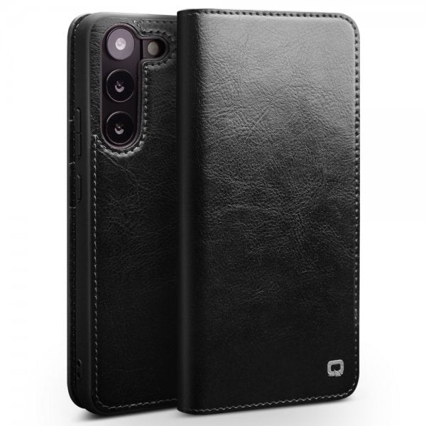 Qialino Samsung Galaxy S23 Etui Svart