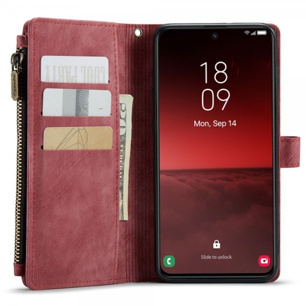 CaseMe Samsung Galaxy S23 Etui C30 Series Rød