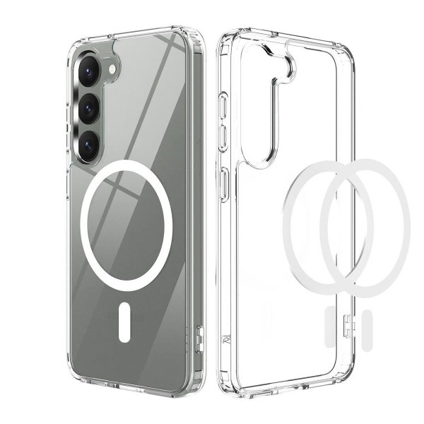 Samsung Galaxy S23 Deksel MagSafe Transparent