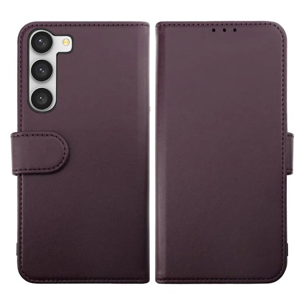 Rvelon Samsung Galaxy S23 Etui Detachable Wallet Case Lilla