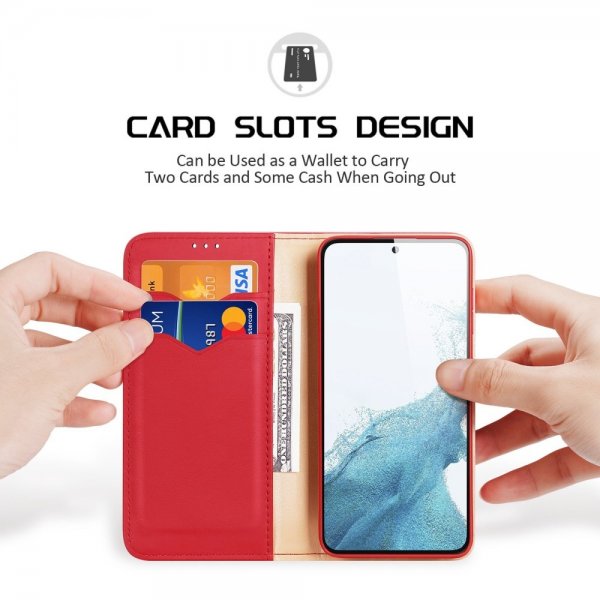 Dux Ducis Samsung Galaxy S23 Plus Etui Hivo Series Rød