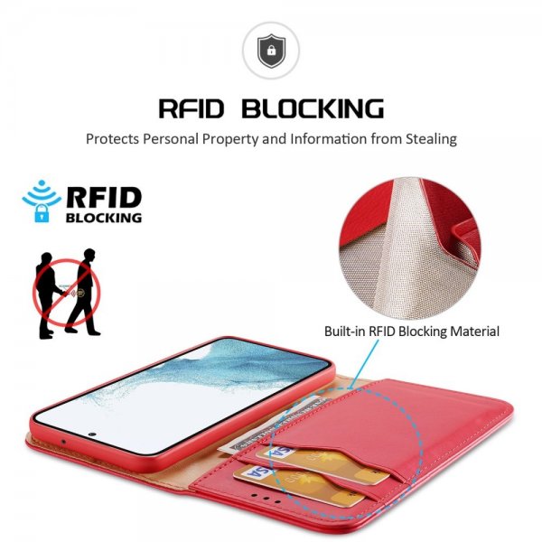 Dux Ducis Samsung Galaxy S23 Plus Etui Hivo Series Rød