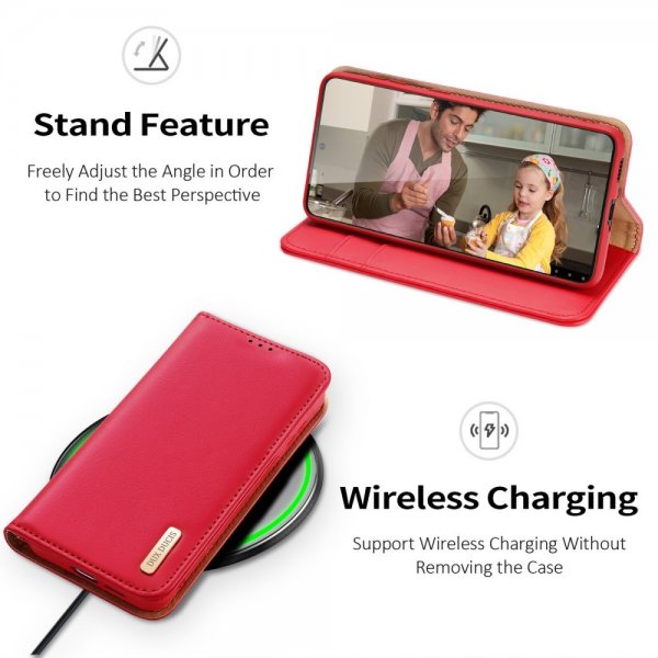 Dux Ducis Samsung Galaxy S23 Plus Etui Hivo Series Rød