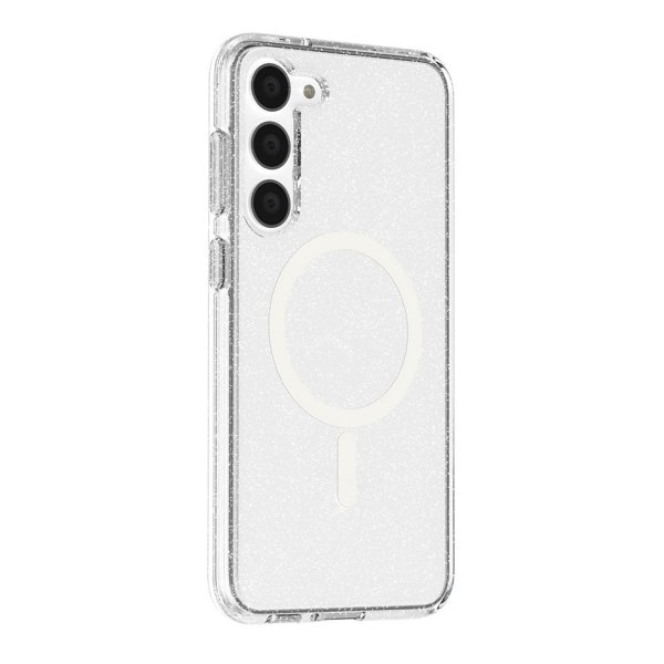 Samsung Galaxy S23 Plus Deksel Glitter MagSafe Transparent