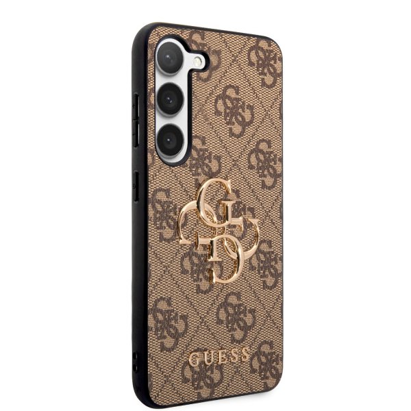 Guess Samsung Galaxy S23 Plus Deksel 4G Logo Brun
