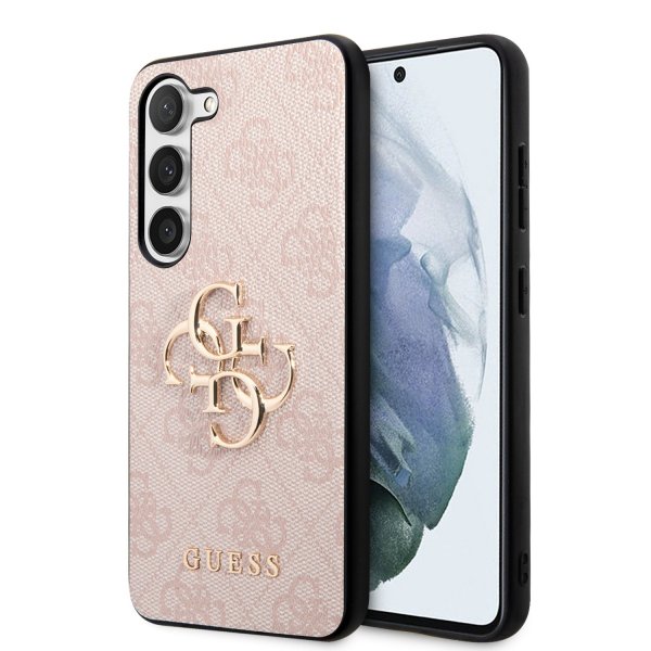 Guess Samsung Galaxy S23 Plus Deksel 4G Logo Rosa