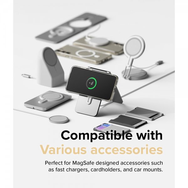 Ringke Samsung Galaxy S23 Plus Deksel Fusion Magnetic Matte Clear