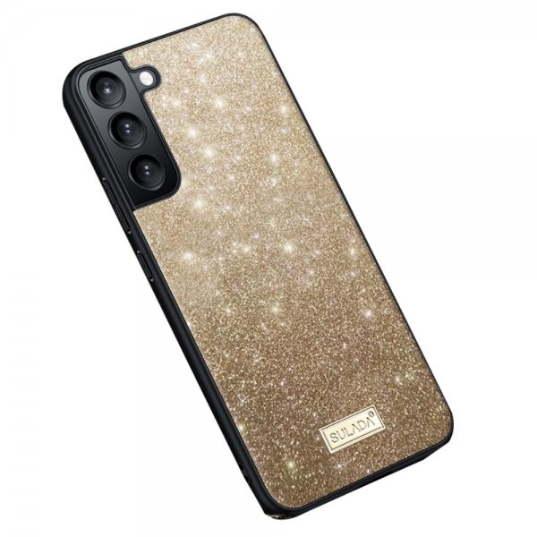 Sulada Samsung Galaxy S23 Plus Deksel Glitter Gull