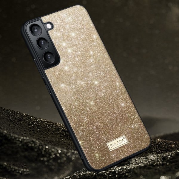 Sulada Samsung Galaxy S23 Plus Deksel Glitter Gull
