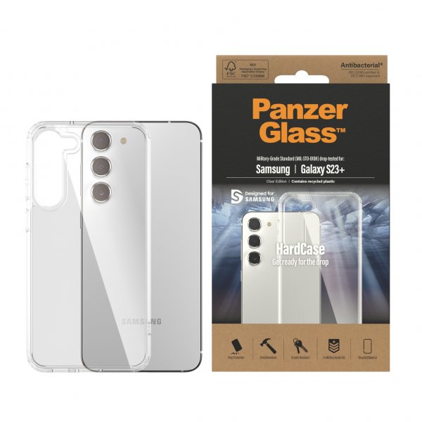 PanzerGlass Samsung Galaxy S23 Plus Deksel HardCase Transparent