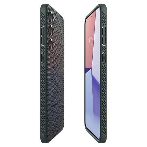 Spigen Samsung Galaxy S23 Plus Deksel Liquid Air Abyss Green