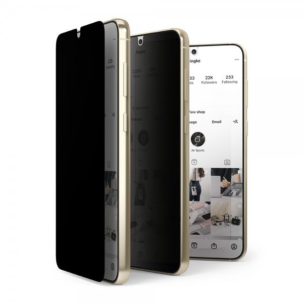 Ringke Samsung Galaxy S23 Plus Skjermbeskytter Privacy Glass