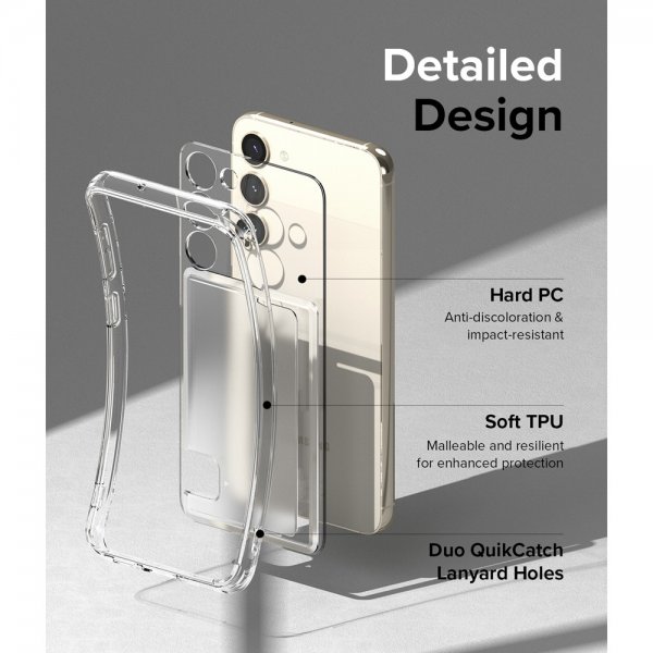 Ringke Samsung Galaxy S23 Deksel Fusion Card Clear