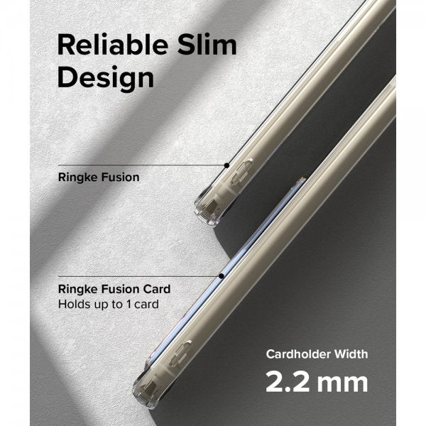 Ringke Samsung Galaxy S23 Deksel Fusion Card Clear