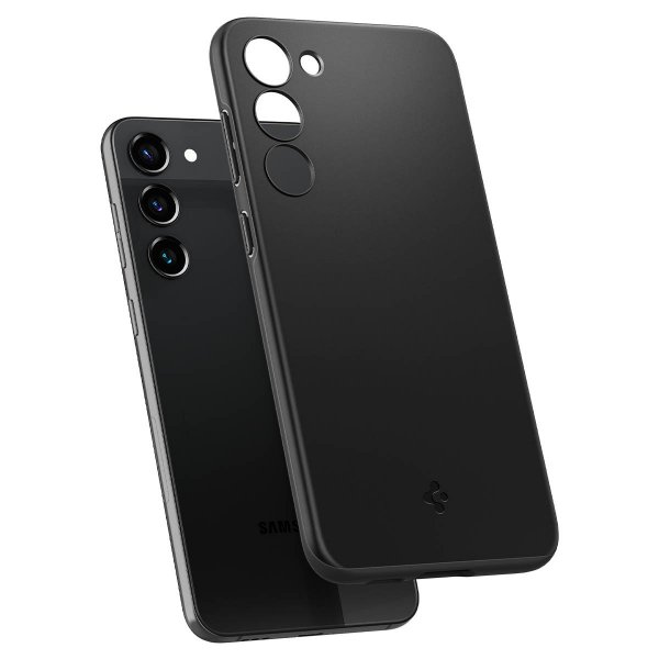 Spigen Samsung Galaxy S23 Deksel Thin Fit Svart