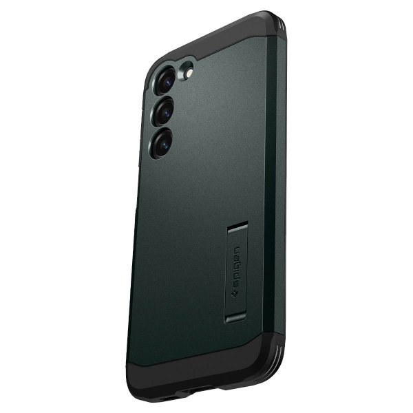 Spigen Samsung Galaxy S23 Deksel Tough Armor Abyss Green