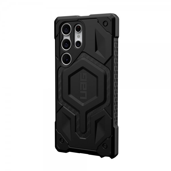 Urban Armor Gear (UAG) Samsung Galaxy S23 Ultra Deksel Monarch Pro MagSafe Carbon Fiber Svart