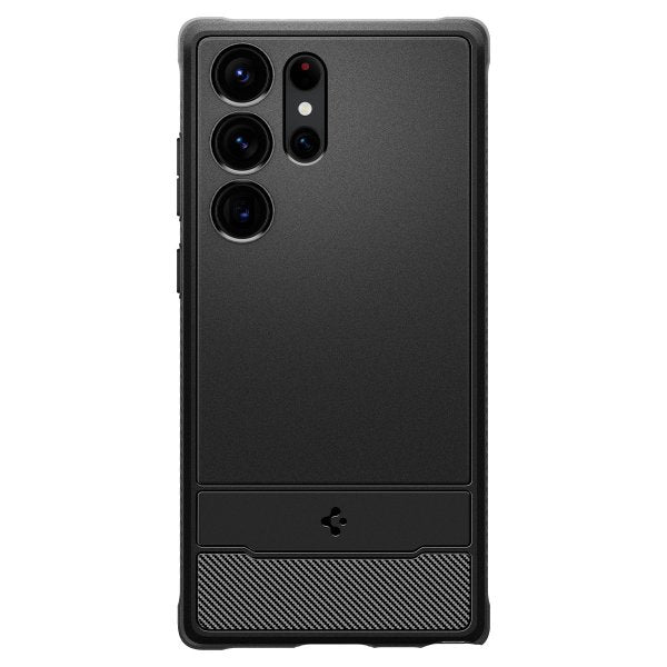 Spigen Samsung Galaxy S23 Ultra Deksel Rugged Armor Matte Black