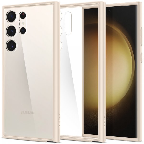Spigen Samsung Galaxy S23 Ultra Deksel Ultra Hybrid Sand Beige
