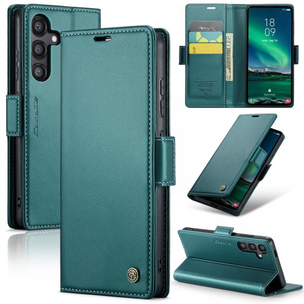 CaseMe Samsung Galaxy S24 FE Etui 023 Series Grønn