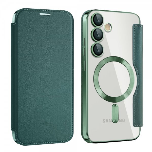 Samsung Galaxy S24 FE Etui MagSafe Grønn
