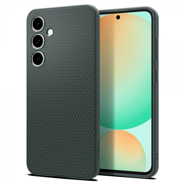 Spigen Samsung Galaxy S24 FE Deksel Liquid Air Abyss Green