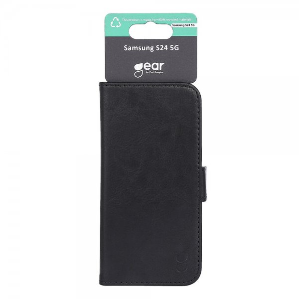 Gear Samsung Galaxy S24 Etui 3 Kortlomme Svart