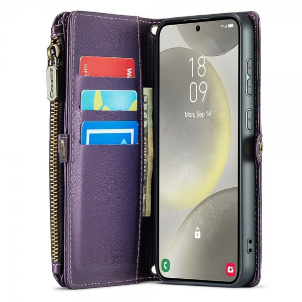 CaseMe Samsung Galaxy S24 Etui C36 Series Lilla