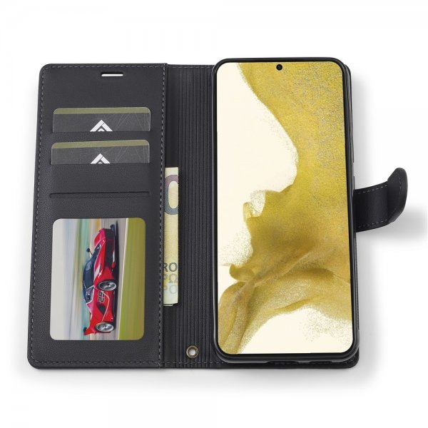 Nordic Covers Samsung Galaxy S24/Galaxy S25 Etui med avtakbart MagSafe-deksel Raven Black
