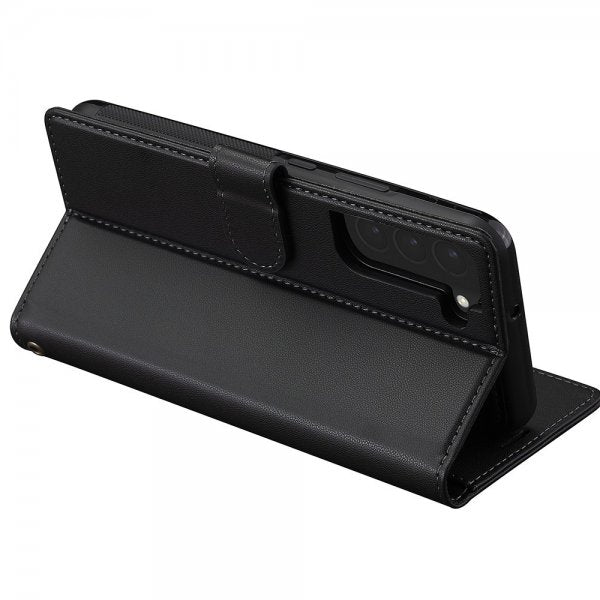 Nordic Covers Samsung Galaxy S24/Galaxy S25 Etui med avtakbart MagSafe-deksel Raven Black