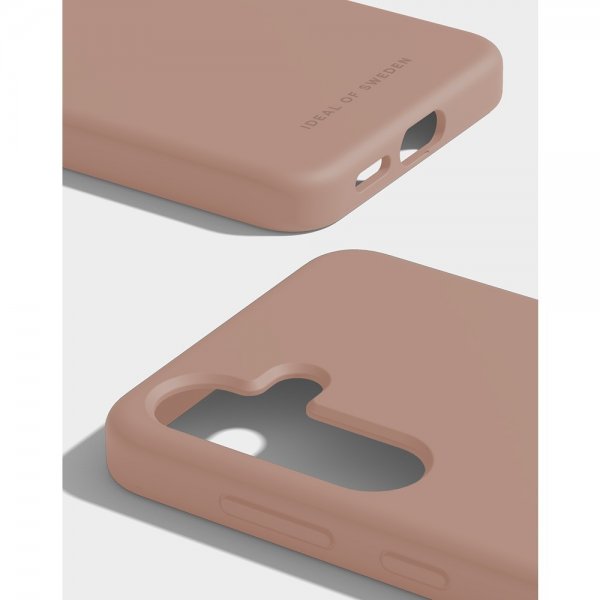 Ideal of Sweden Samsung Galaxy S24/Galaxy S25 Deksel Silicone Case MagSafe Blush Pink