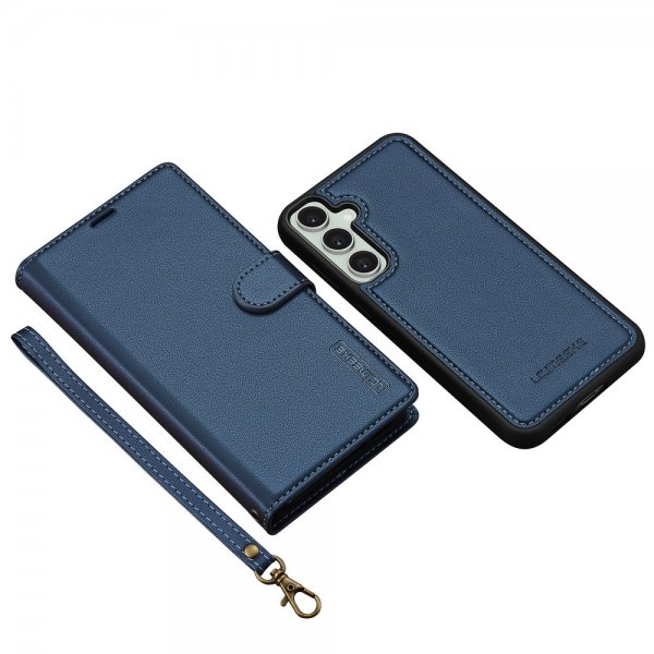 Lc.Imeeke Samsung Galaxy S24 Plus Etui Avtagbart Deksel L2 Series MagSafe Blå