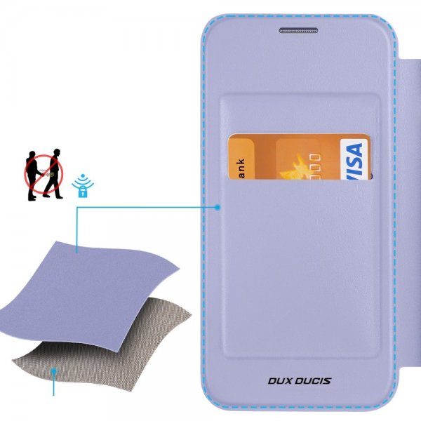Dux Ducis Samsung Galaxy S24 Plus Etui Skin X Pro Series Kickstand MagSafe Lilla