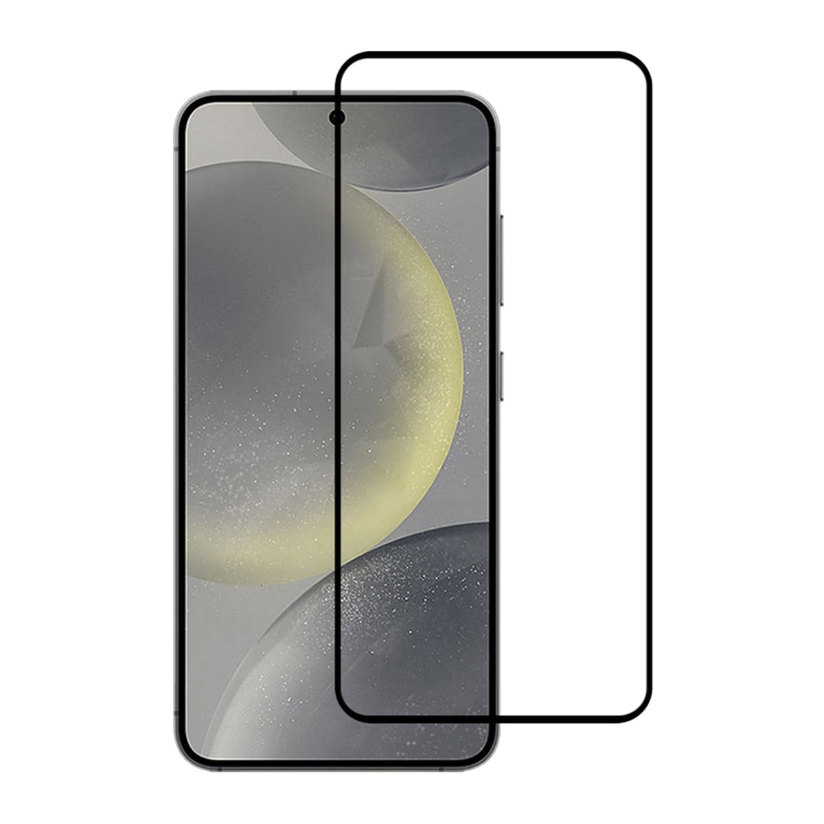 Rvelon Samsung Galaxy S24 Plus/S25 Plus Skjermbeskytter Monteringsramme