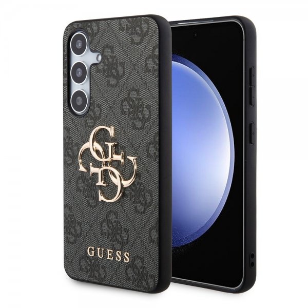 Guess Samsung Galaxy S24 Plus 4G Metal Logo Svart