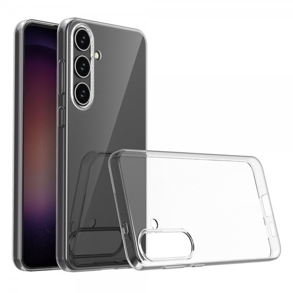 Nordic Covers Samsung Galaxy S24 Plus Deksel Feather Series Transparent