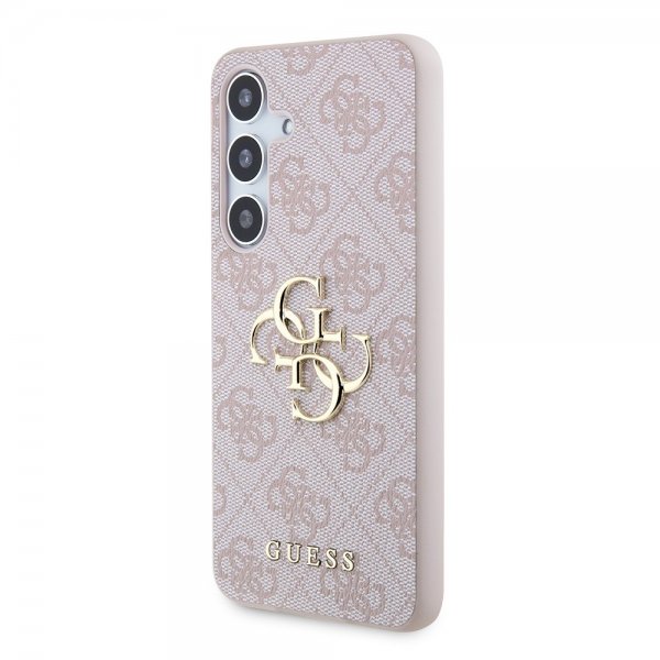 Guess Samsung Galaxy S24 4G Metal Logo Rosa