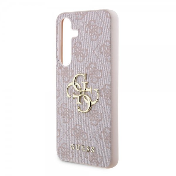 Guess Samsung Galaxy S24 4G Metal Logo Rosa