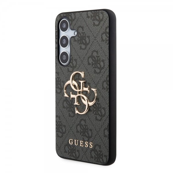 Guess Samsung Galaxy S24 4G Metal Logo Svart