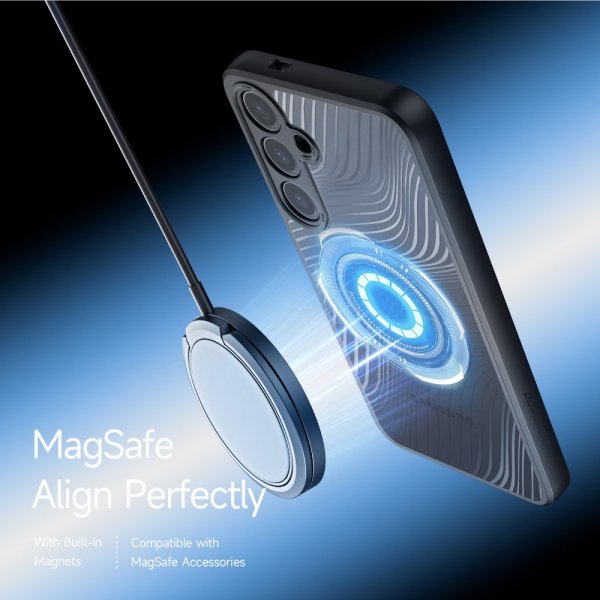 Dux Ducis Samsung Galaxy S24 Deksel Aimo Series MagSafe Svart
