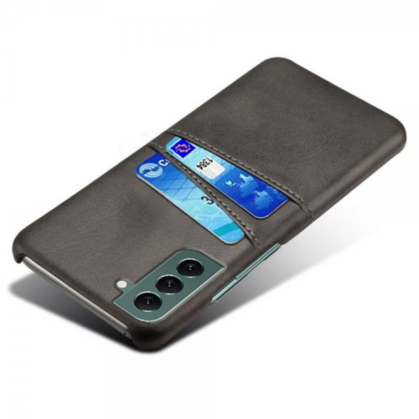 Samsung Galaxy S24 Deksel med To Kortlommer Svart