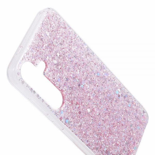 Nordic Covers Samsung Galaxy S24 Deksel Sparkle Series Blossom Pink