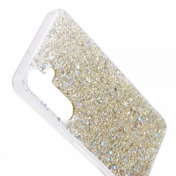 Nordic Covers Samsung Galaxy S24 Deksel Sparkle Series Citrine Gold