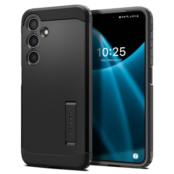 Spigen Samsung Galaxy S24 Deksel Tough Armor Svart