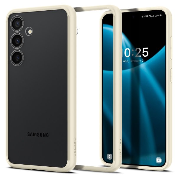 Spigen Samsung Galaxy S24 Deksel Ultra Hybrid Mute Beige