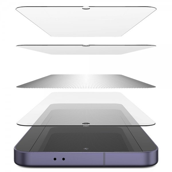 Ringke Samsung Galaxy S24 Skjermbeskytter Easy Slide Privacy 2-pakning